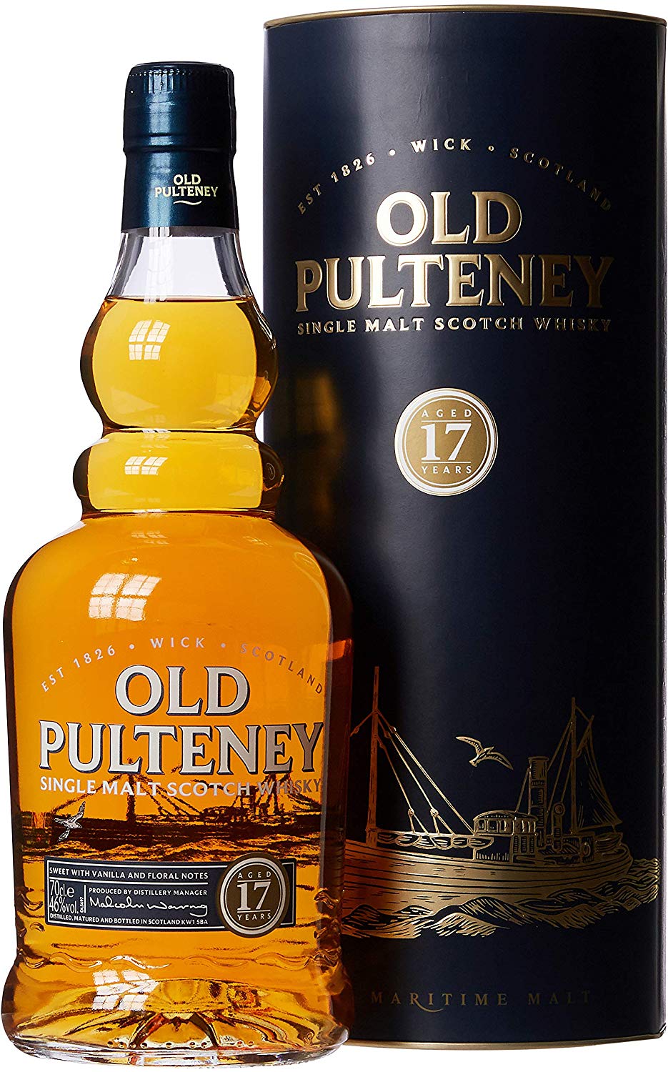 Виски олд. Виски old Pulteney 17 years old 0.7 л. Виски 