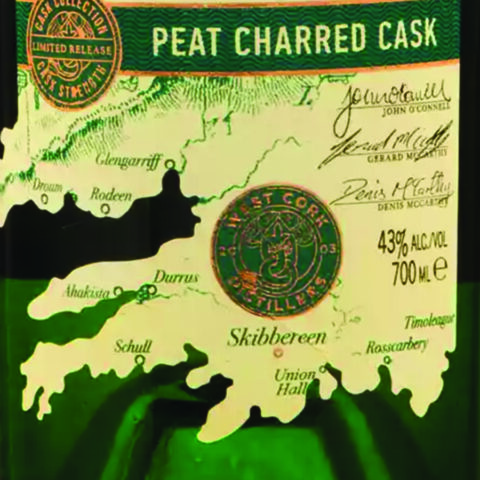 West Cork Glengarriff Peat Charred Cask